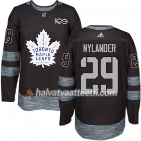 Miesten NHL Toronto Maple Leafs Pelipaita William Nylander 29 1917-2017 100th Anniversary Adidas Musta Authentic